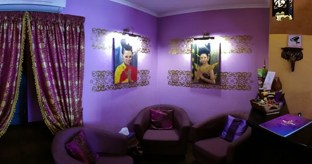 Интерьер спа салона тайского массажа Вай Тай Химки